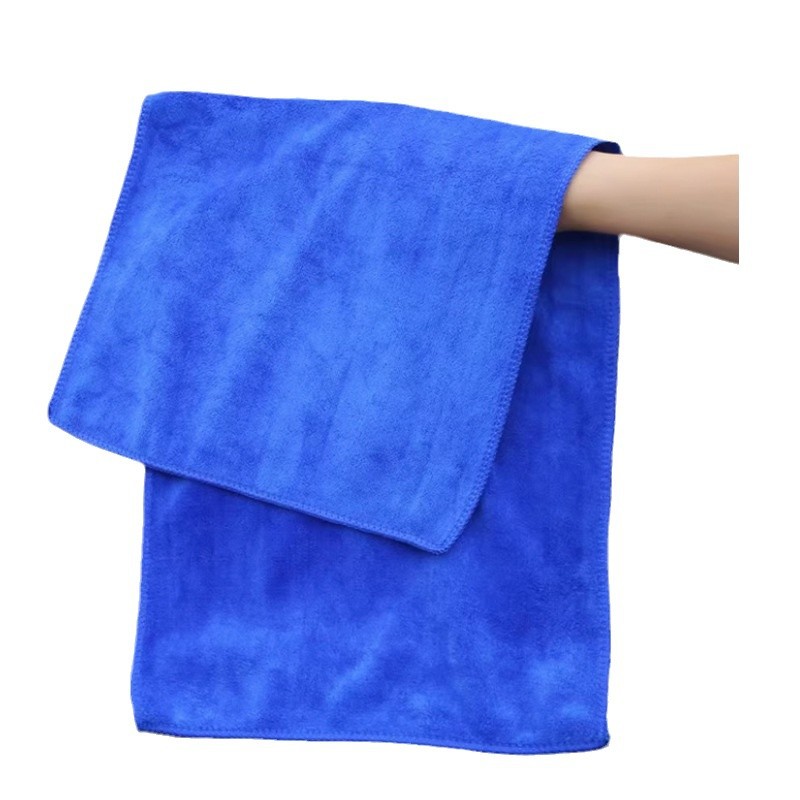 Wholesale of car-specific car wash towels, thickened car cleaning towels, superfine fiber absorbent household cleaning large-sized cloths Item Picture