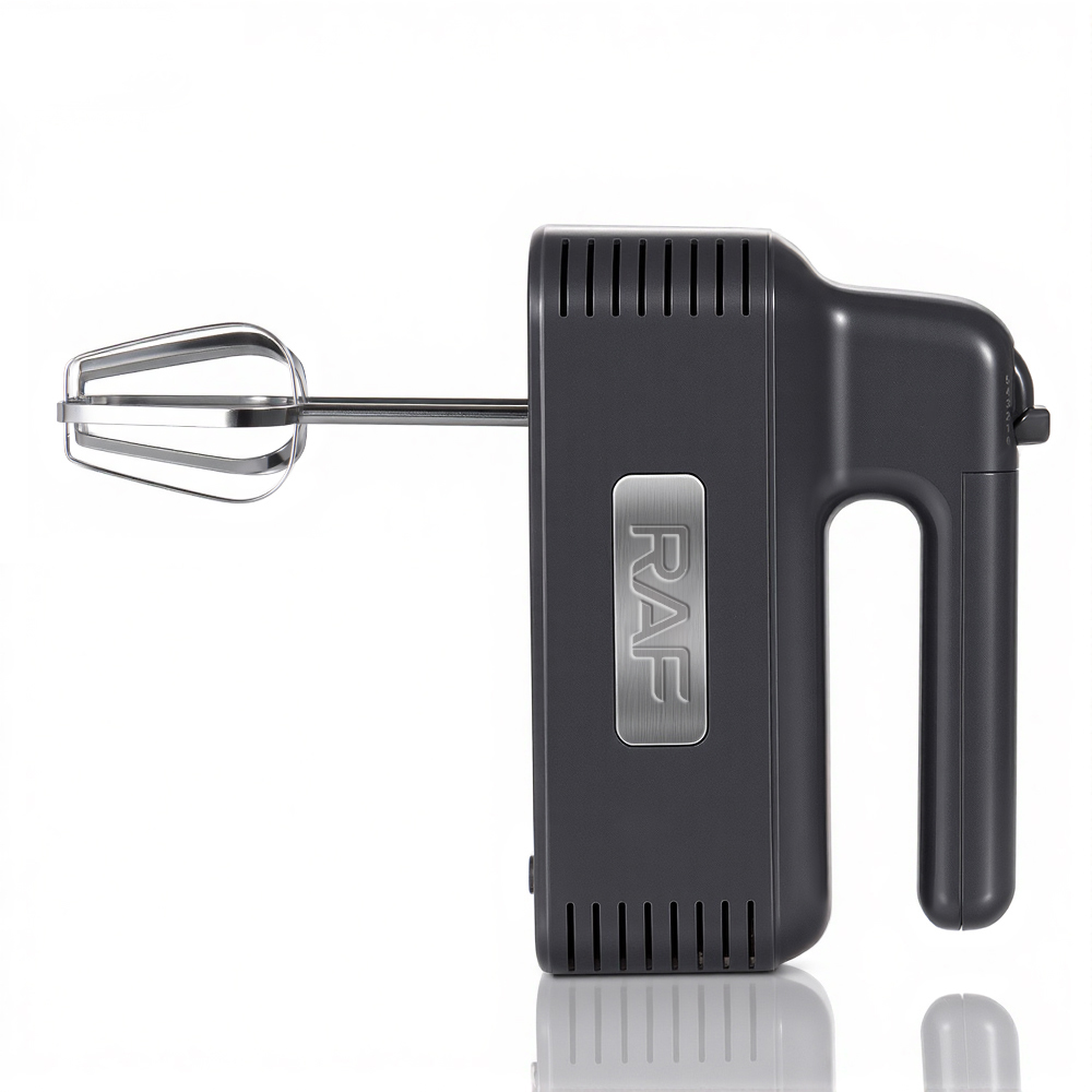 RAF European standard cross-border multi-speed electric egg beater, household handheld multi-functional egg beater and dough baking mixer pic 7