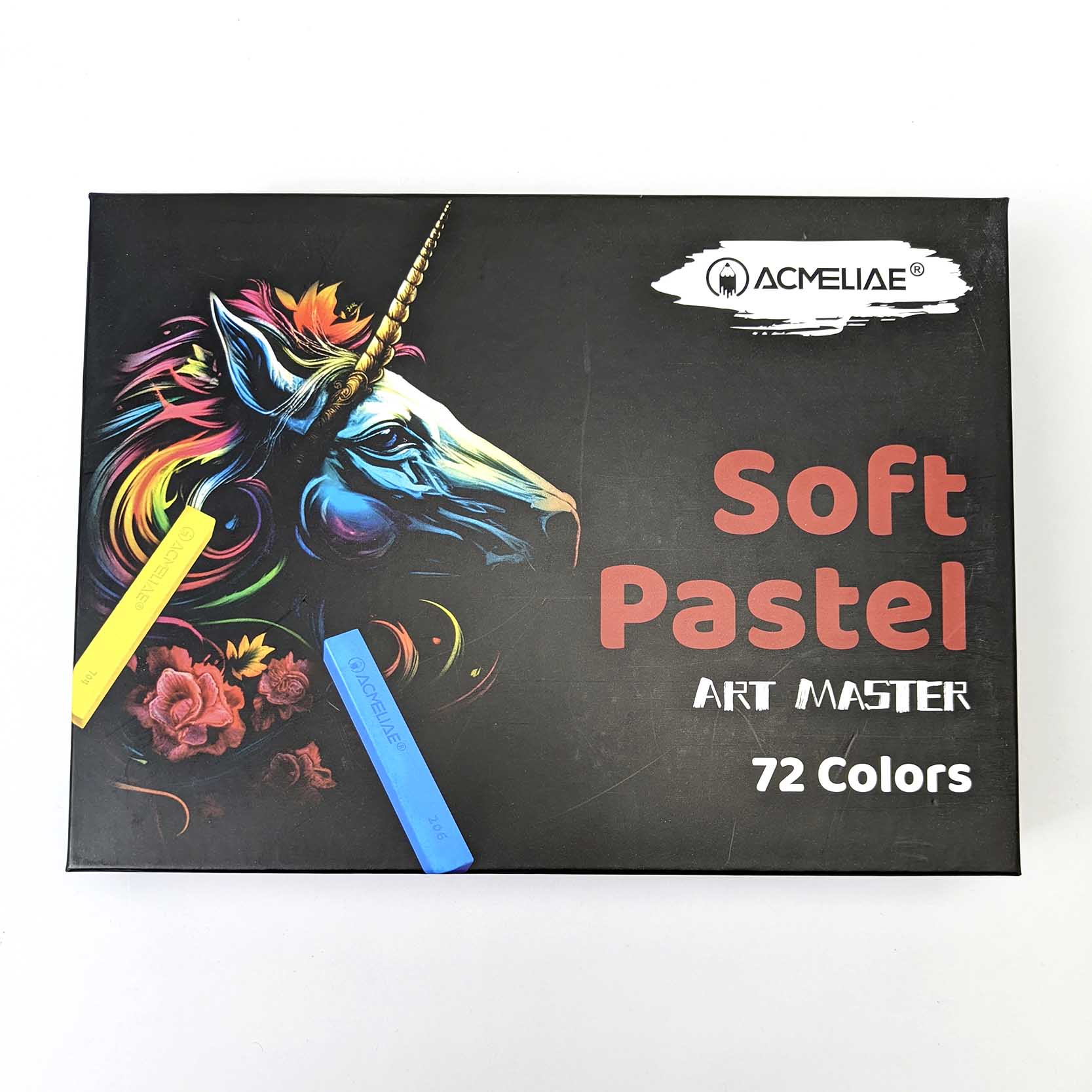 ACMELIAE 72 Color Soft Pastel Art Drawing Pastel Soft High Quality Soft Pastel for Art Drawing  Specification drawing