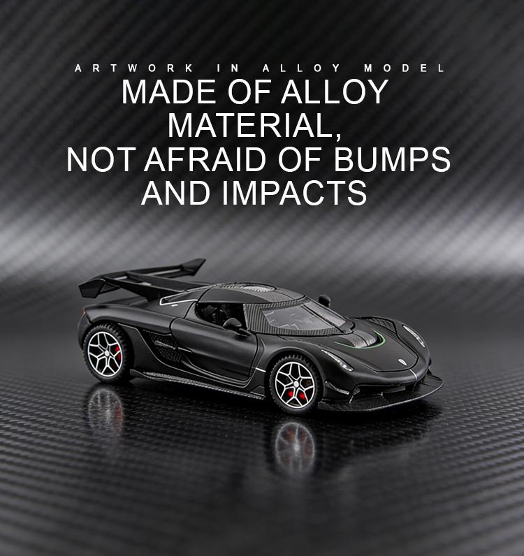 1:32科尼赛克合金跑车模型玩具车模合金车模赛车模型玩具车运动跑车详情7