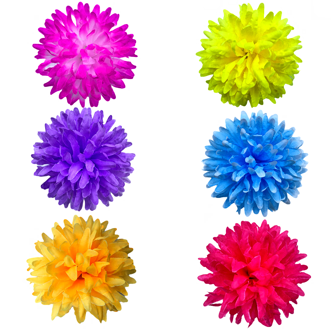 Colored flower slices, simulated blue cosmos, 12cm flower filaments and petals, assembled flower finished products, weighing, semi-finished flower slices