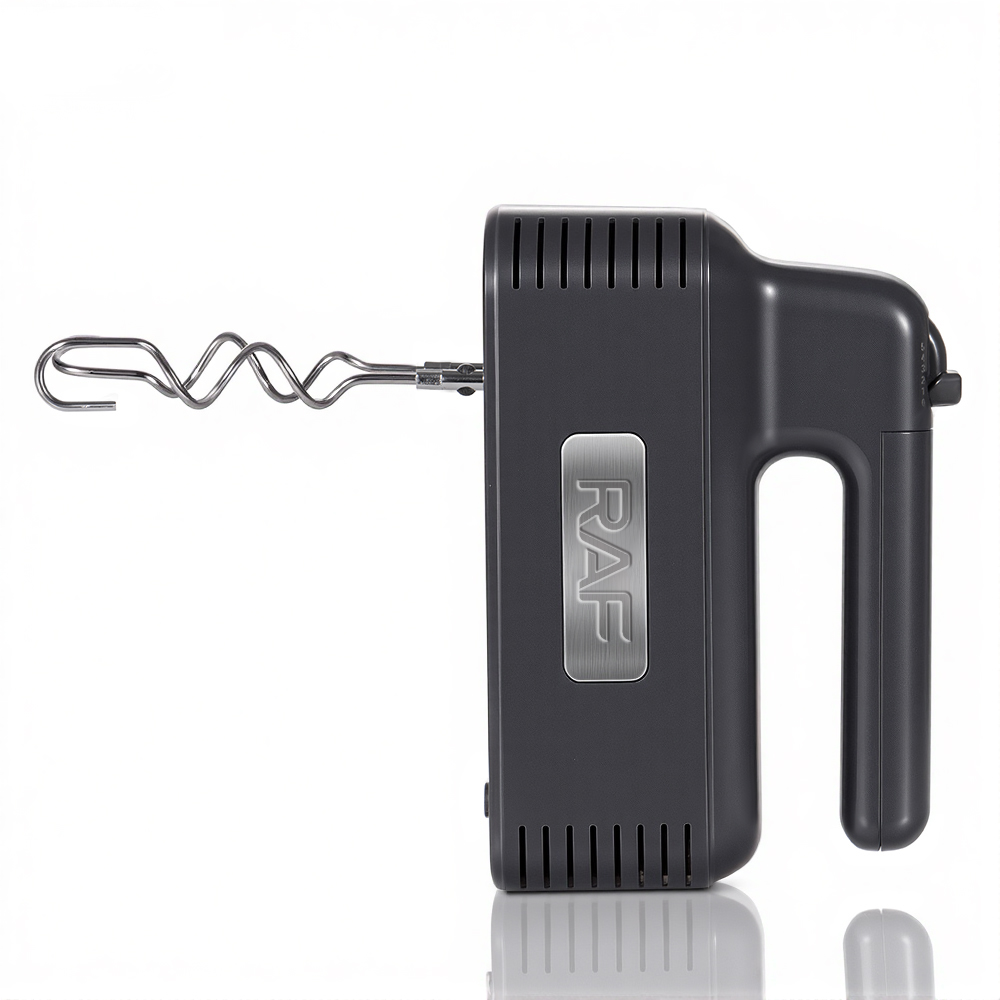 RAF European standard cross-border multi-speed electric egg beater, household handheld multi-functional egg beater and dough baking mixer Specification image