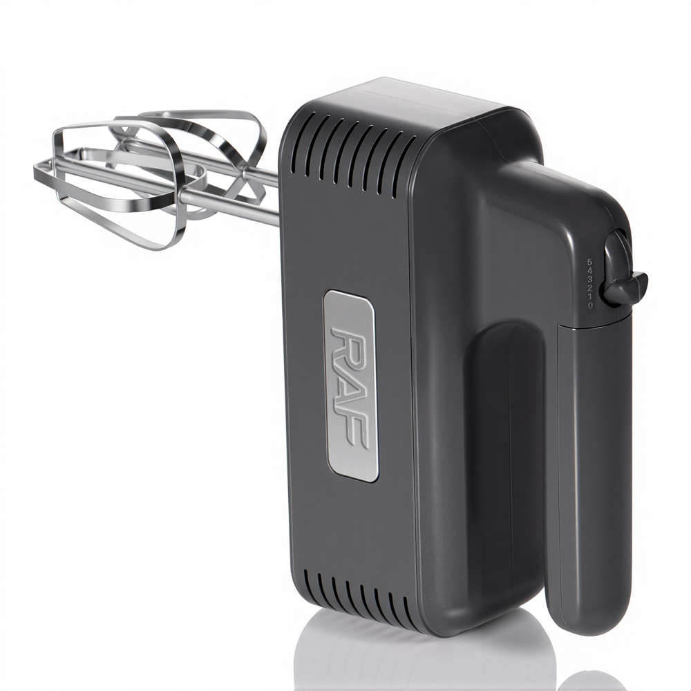 RAF European standard cross-border multi-speed electric egg beater, household handheld multi-functional egg beater and dough baking mixer pic 8