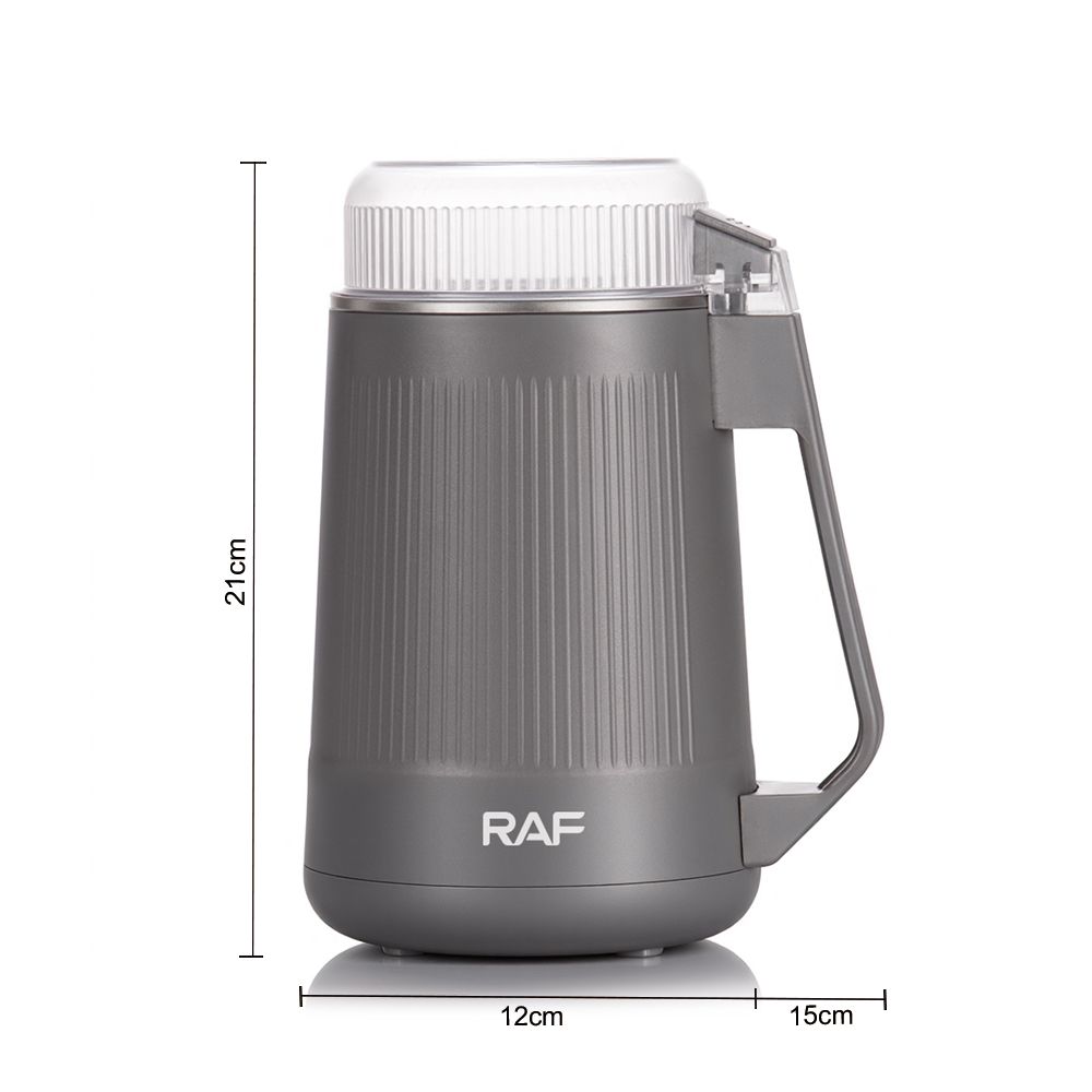 RAF欧规磨豆机电动干磨机家用研磨杯便携式打粉机不锈钢咖啡研磨R.7426详情5