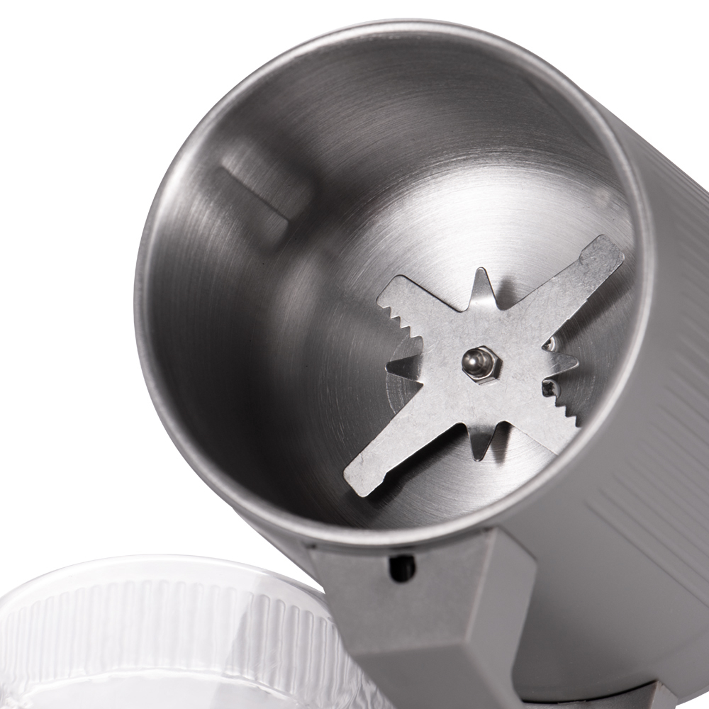 RAF欧规磨豆机电动干磨机家用研磨杯便携式打粉机不锈钢咖啡研磨R.7426详情13