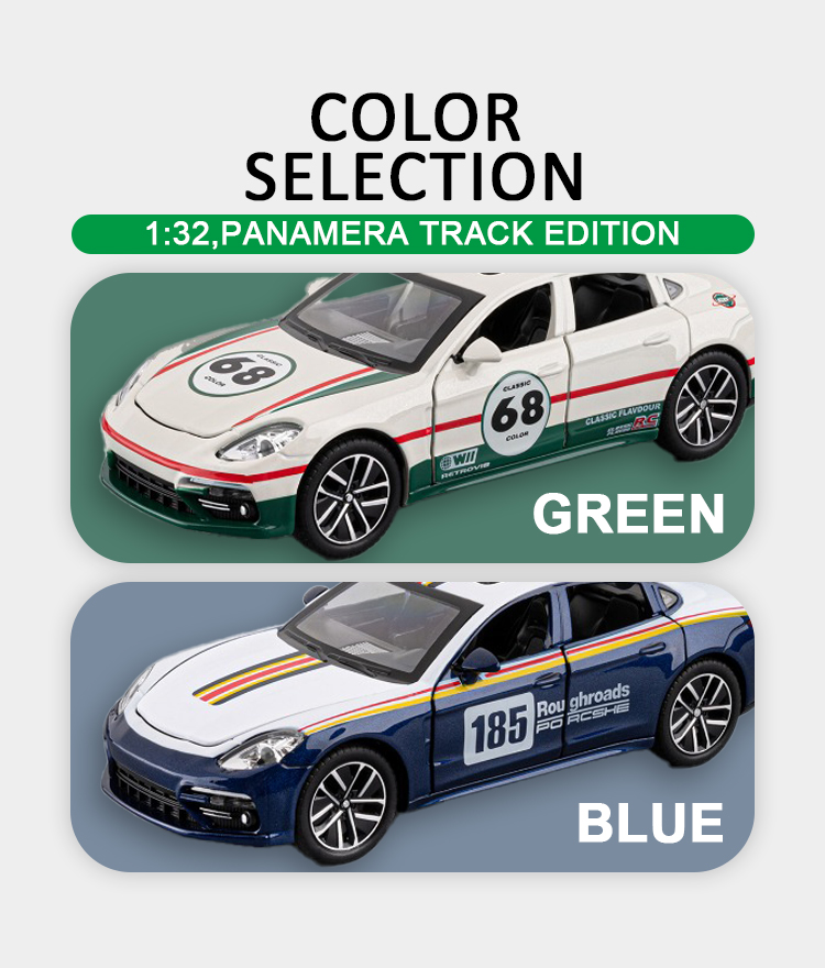 1:32 Porsche Panamera Track Edition alloy toy car racing model toy car model pic 8