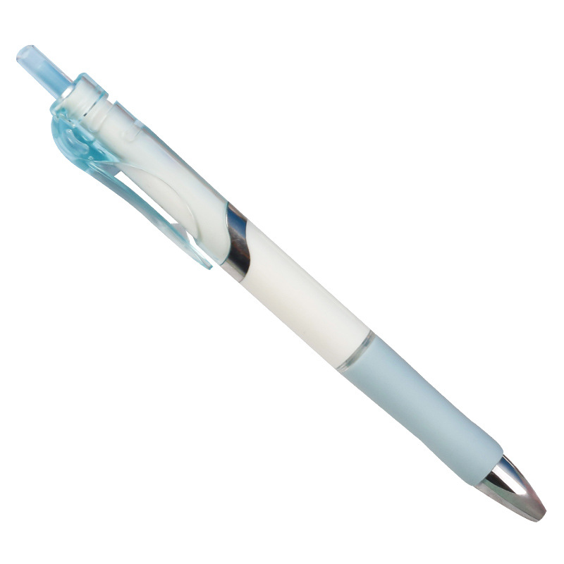 The macaron series simple press gel pen has a high appearance level. It is smooth for students to practice questions during exams. It is a black office signature pen Item Picture