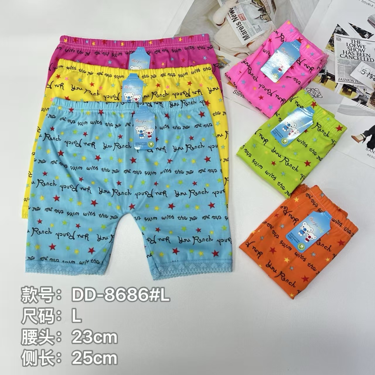 DD-8686# Export Leggings for Children, colorful letter star print Children's leggings, comfortable and breathable women's leggings, QNI full figure