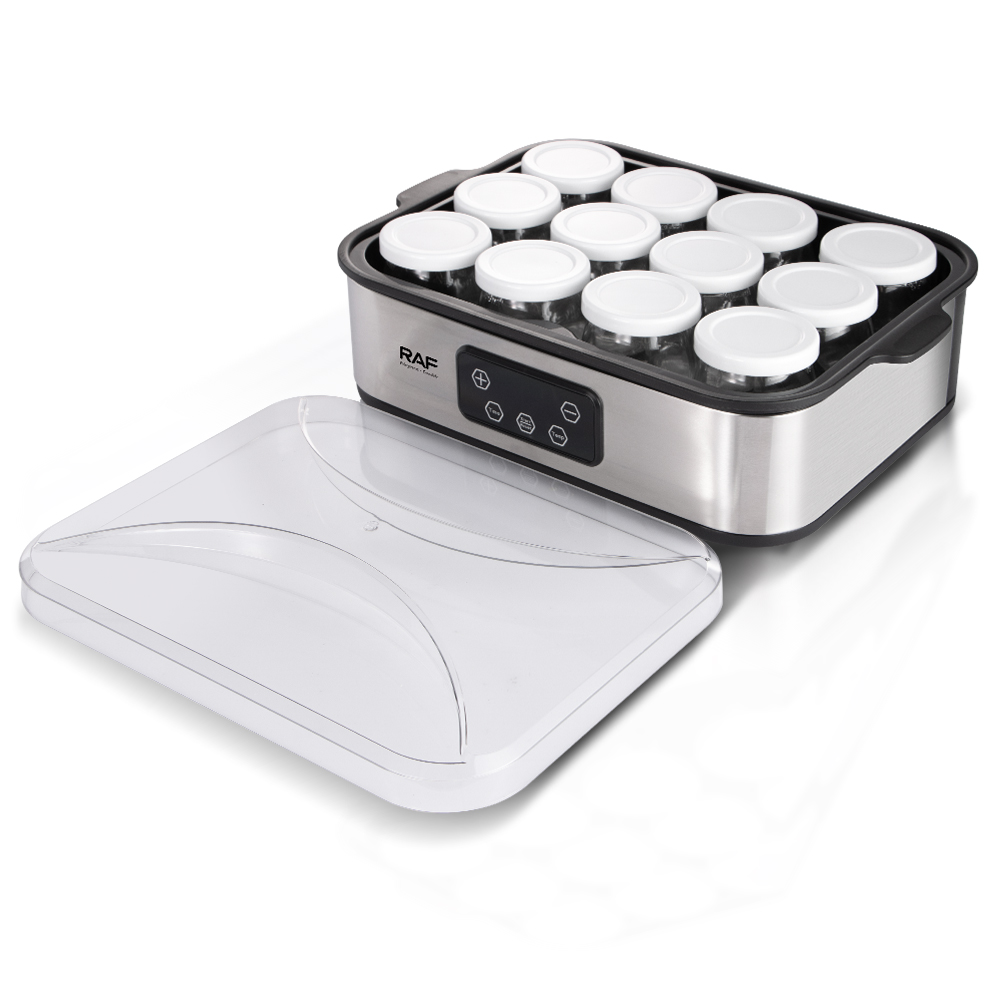 RAF European standard yogurt maker, homemade natto rice wine fermenter, household small fully automatic one-button operation, 12 cups Application Scenario