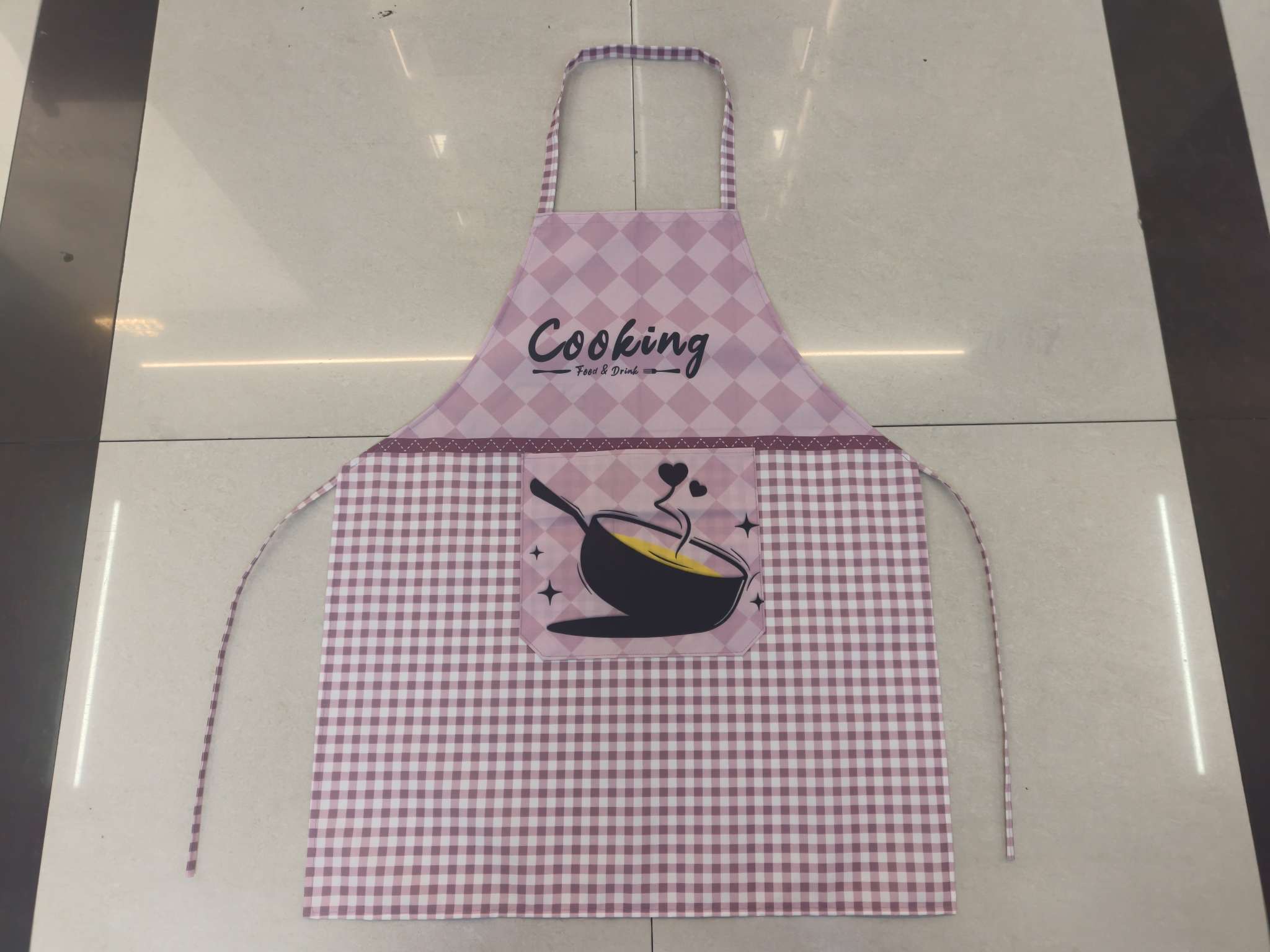 Korean-style fashionable anti-stain, dust-proof and dirt-proof work apron for home kitchen cooking. Cute coverings for both men and women and adults. Baking waistband pic 2