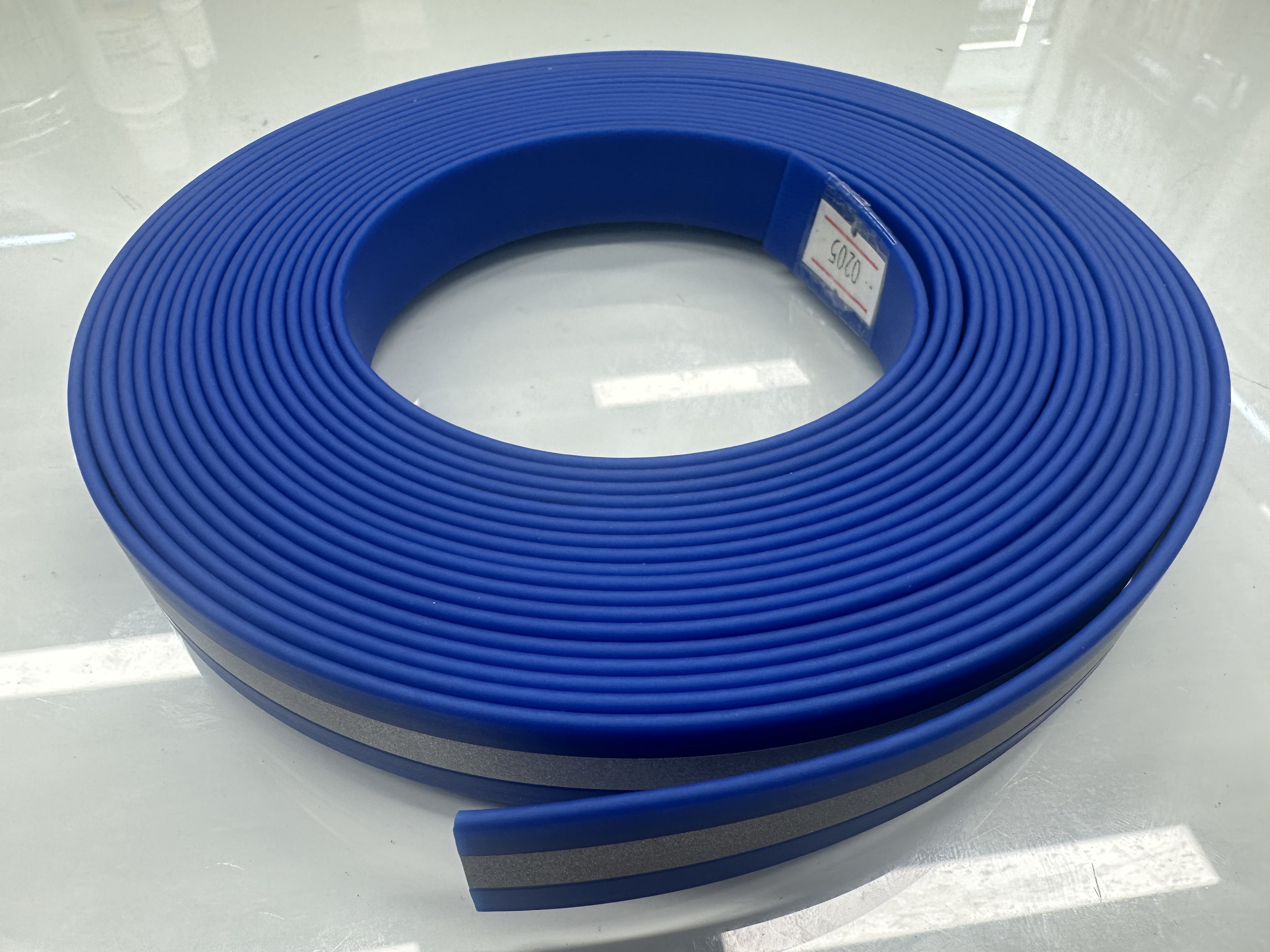 PVC改性料挤出扁条、透明条生产厂家#休闲背包带详情1