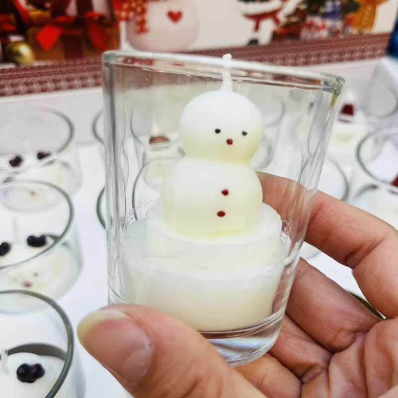 Christmas glass cups, scented candles, wedding banquet souvenirs, Valentine's Day gifts, birthday gift shaped ornaments Specification image