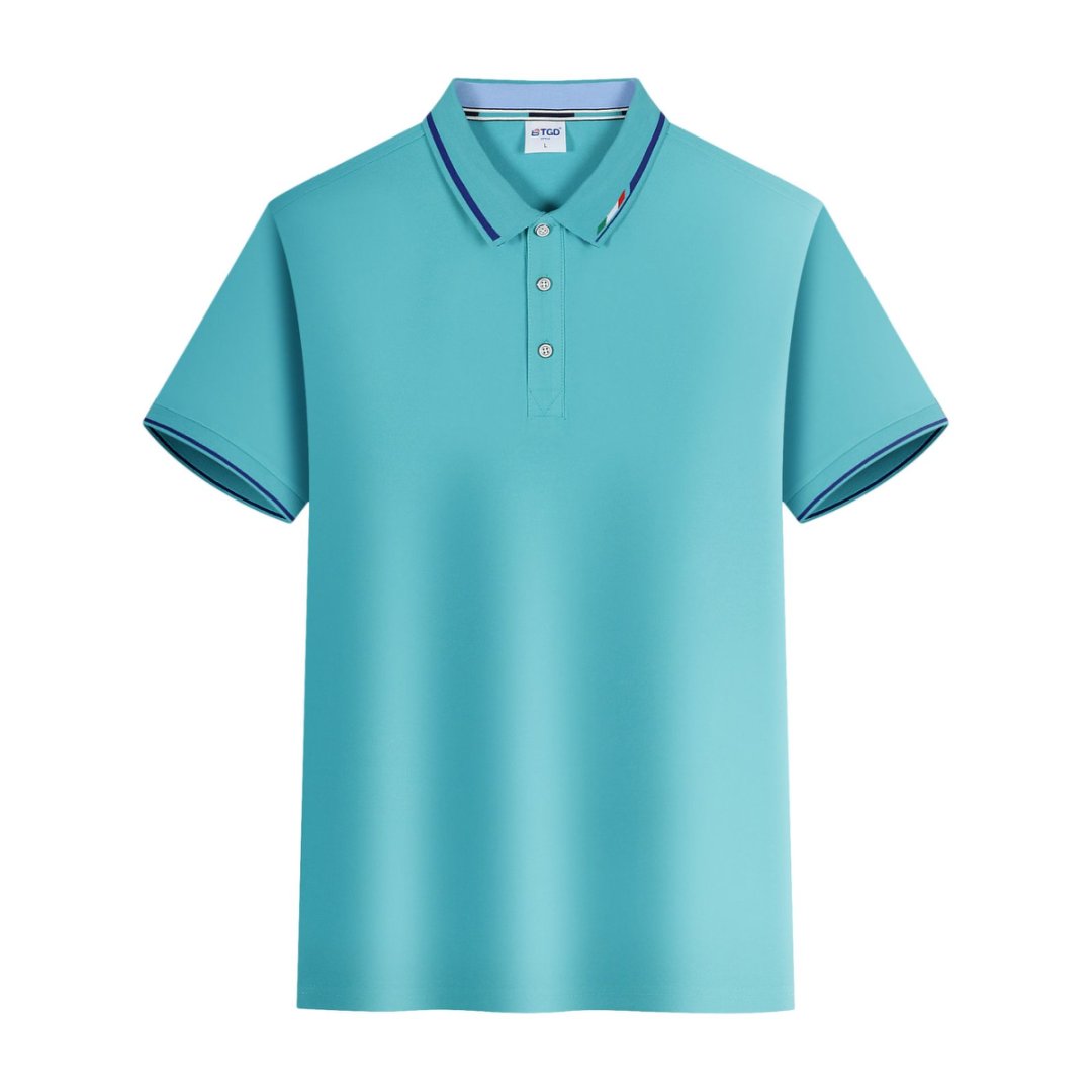 YMB-2285-12 summer work clothes, sportswear, printed custom LOGO, corporate work clothes, POLO shirts, short-sleeved lapel T-shirts, diy embroidered sportswear, team uniforms, sportswear Specification image