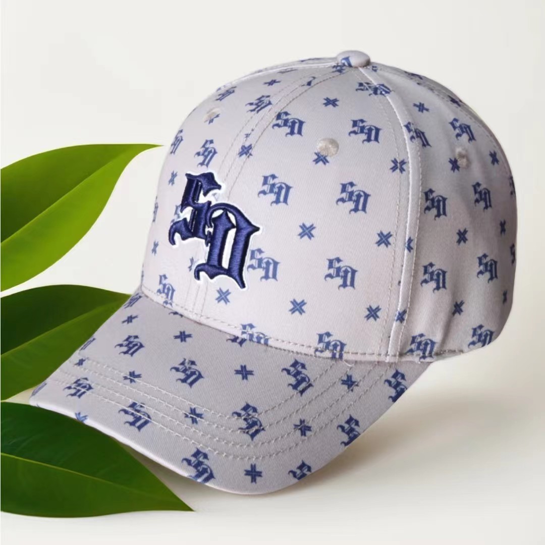 24009 full-page printed baseball caps for both men and women throughout the four seasons detail image 5