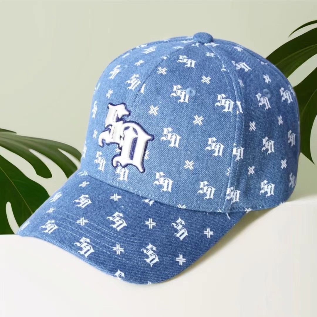 24009 full-page printed baseball caps for both men and women throughout the four seasons Specification image