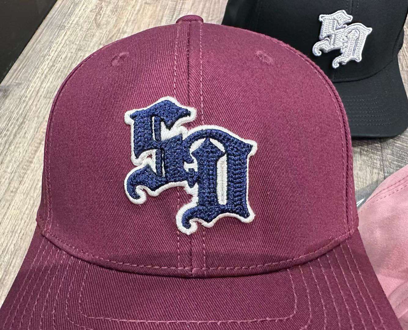 24003 Embroidered baseball cap Baseball cap for men and women, four seasons detail image 5