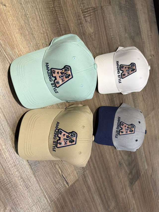 24005 Embroidered baseball cap, baseball cap for men and women, four seasons detail image 2