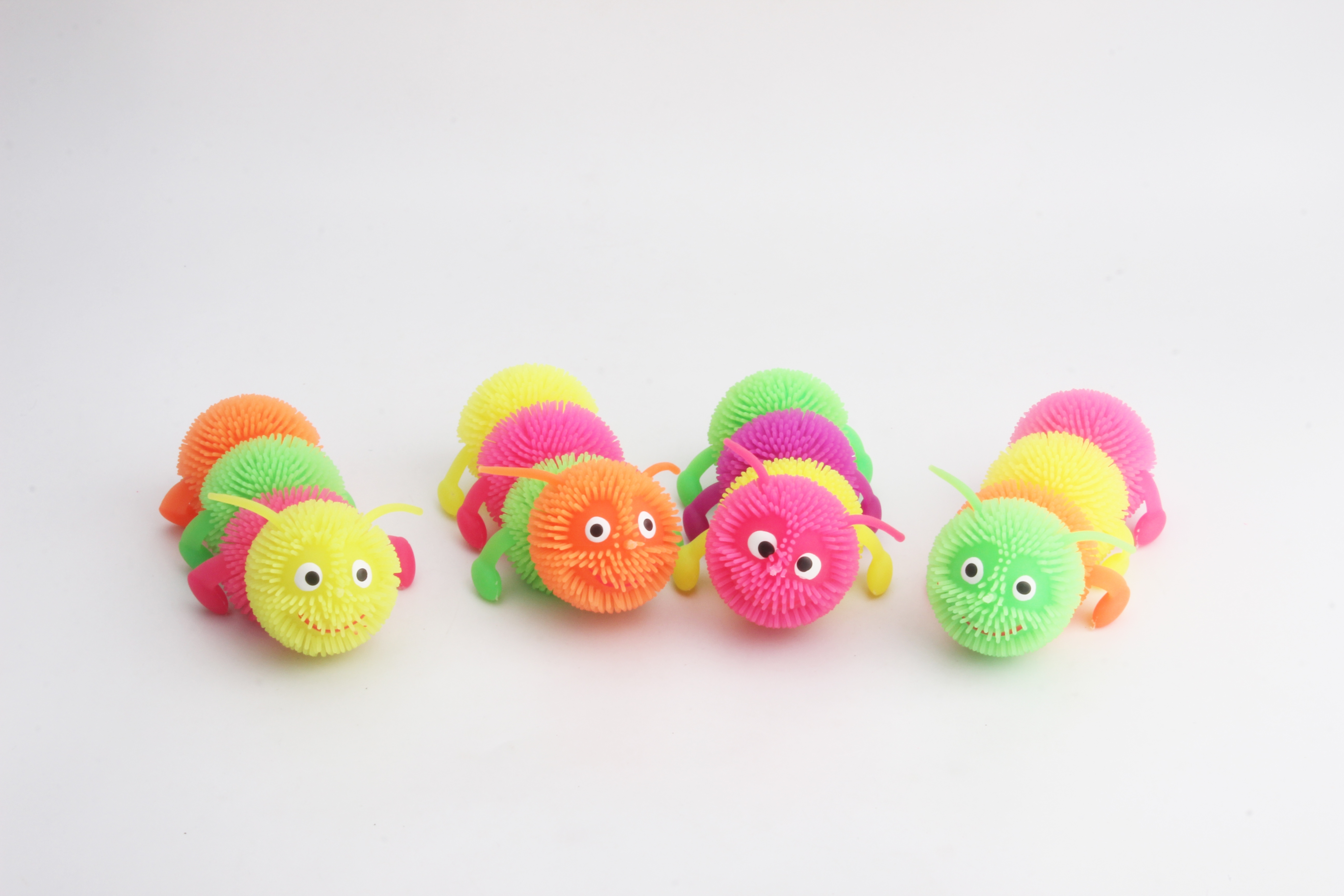 小孩挤压玩具神器4节毛虫爆品工厂直销