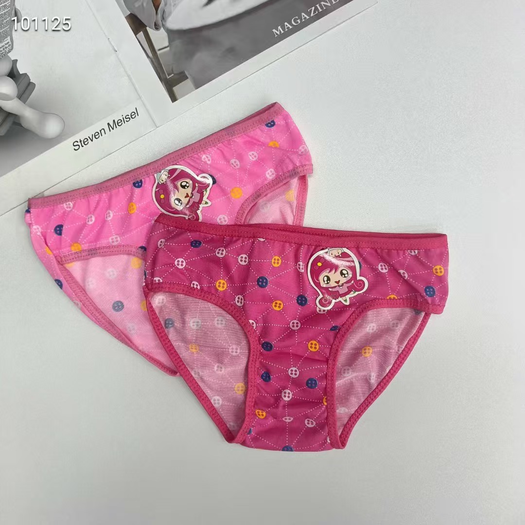 DD-14583# Foreign trade export Underwear, popular African girls' underwear, comfortable and breathable underwear, children's clothing, printed milk silk triangle pants, children's underwear, QNI Application Scenario