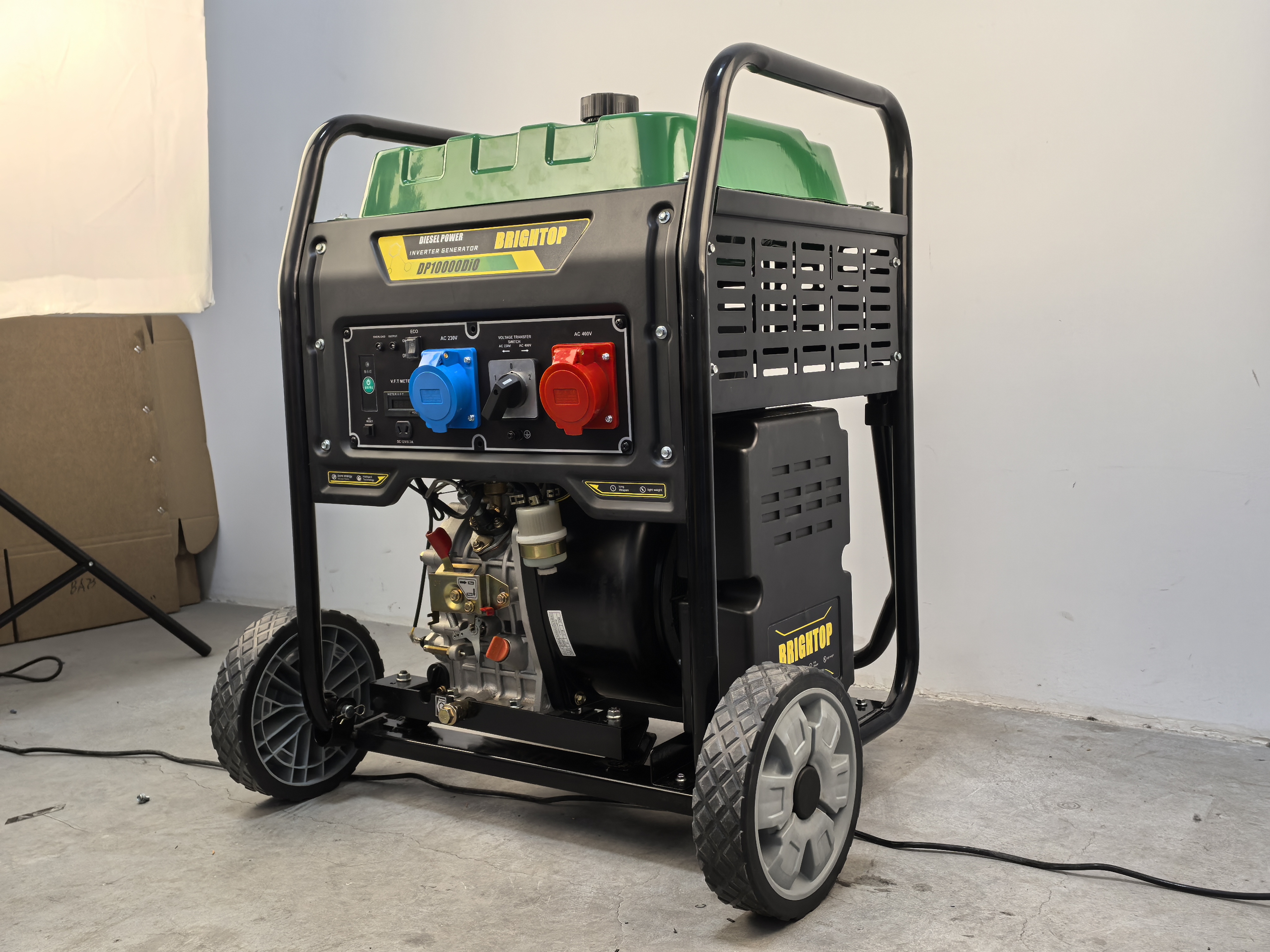 重庆工厂直供：7.5KW发电机 | 全铜无刷电机 Brightop工厂店 大功率工地使用细节图