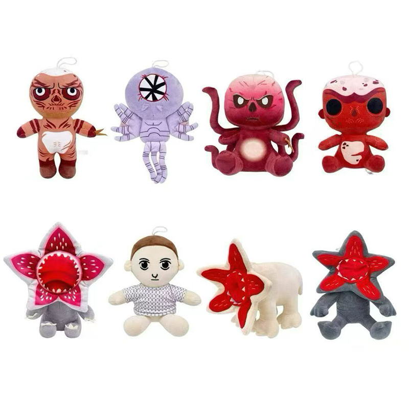 Stranger Things American plush toys, souvenirs, dolls, cartoon accessories, pendants, plush figurines, keychains, cloth dolls, cute decorations, gifts, claw machine factory direct sales Item Picture