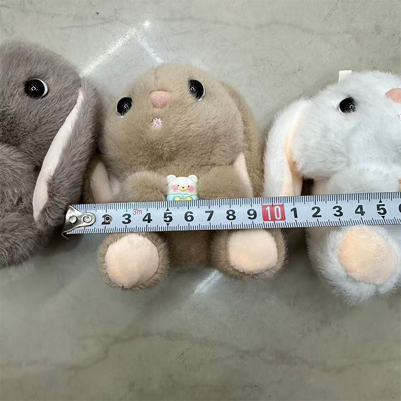 Orejas largas conejo animal juguete de peluche souvenir muñeca colgante de perimetro de dibujos animados colgante de peluche llavero muppet colgante adorable decoración clip de regalo máquina de muñeca fábrica venta directa Application Scenario