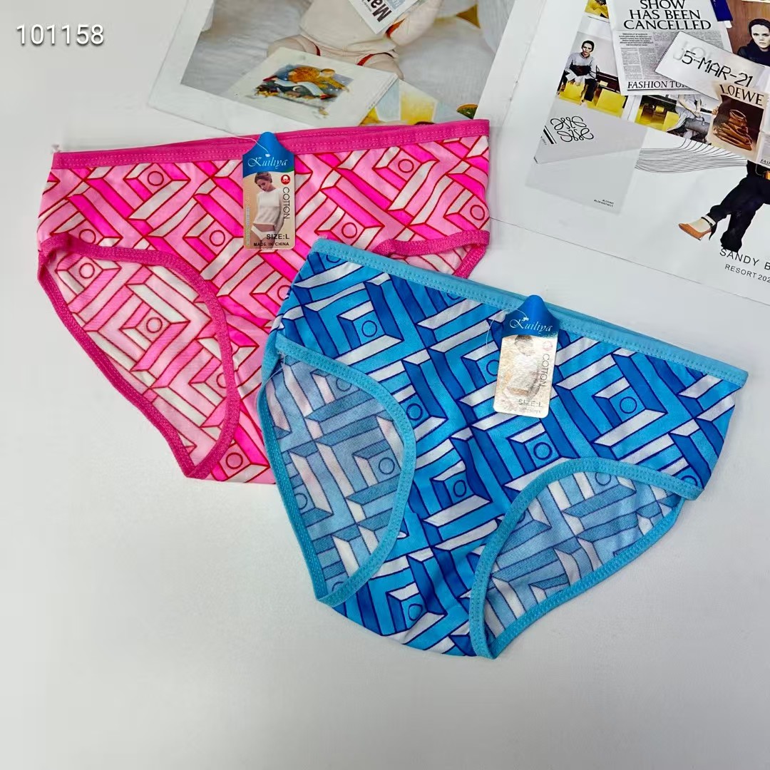 DD-8505# Export underwear for women, printed women's briefs, best-selling African women's underwear, exported to South America, QNI Application Scenario