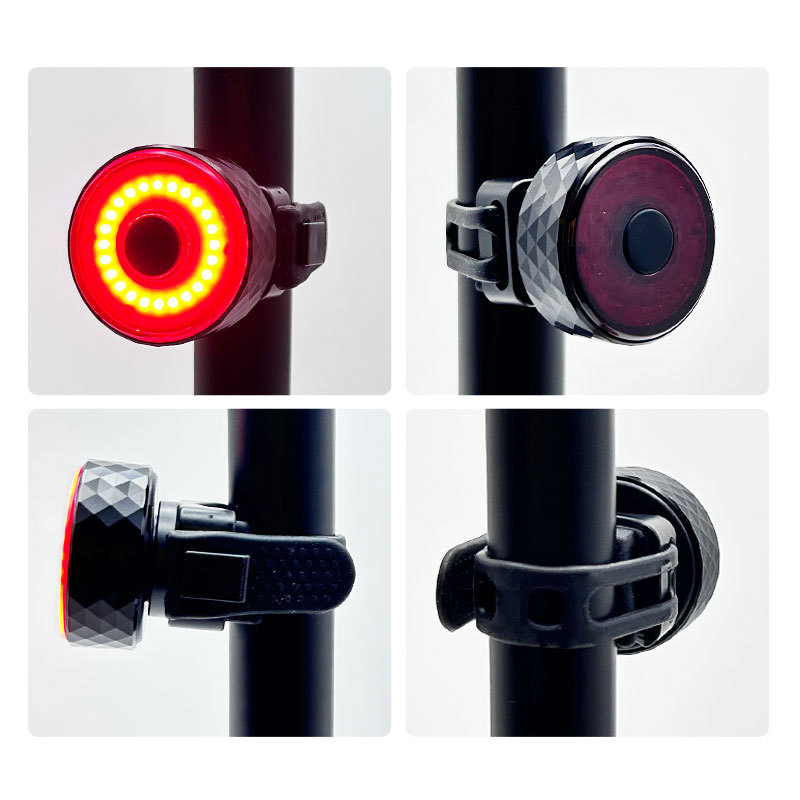 T08 smart sensor de posicionamiento luz trasera posicionamiento de bicicleta luz trasera antipérdida luz de advertencia antirobo para bicicletas de montaña luz de advertencia de bicicleta de montaña antipérdida para mascotas luz trasera Application Scenario