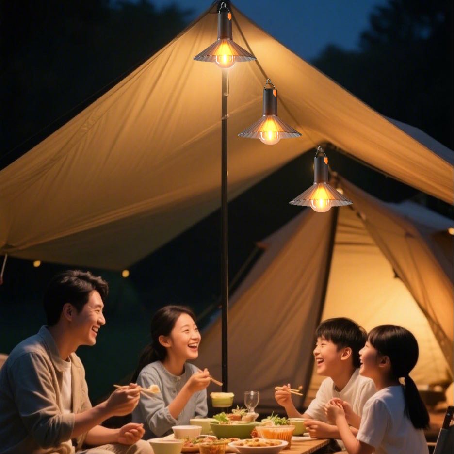 露营灯/春节户外彩灯/露营灯户外/户外野营用品/不锈钢野营取暖火箭炉细节图