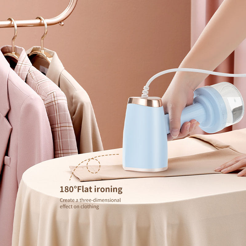 Handheld steam iron, flat-hanging dual-purpose portable high-power iron, dry and wet dual ironing, large water tank iron Application Scenario