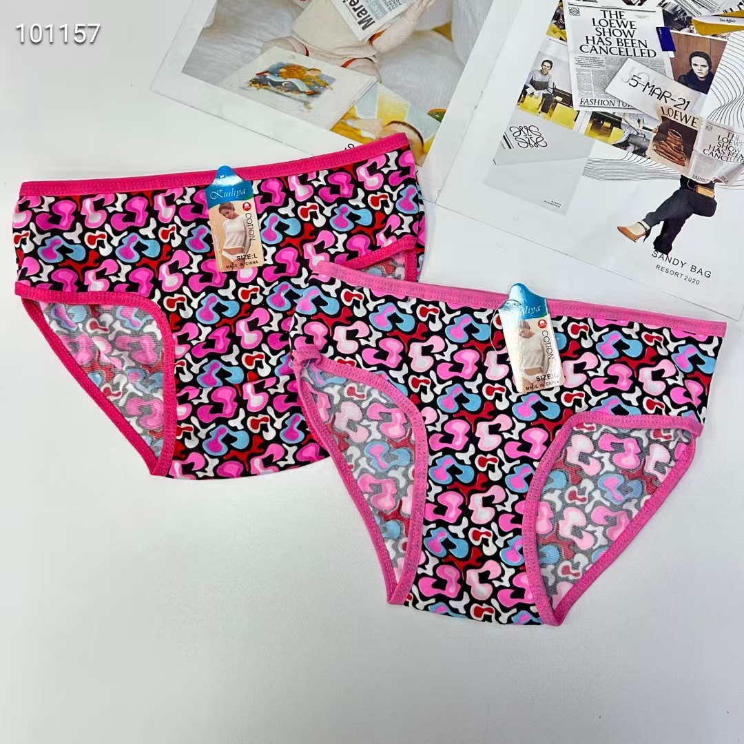 DD-8490# Export Underwear Women's Underwear Milk Silk Print Women's Underwear Sexy Leopard Print Women's Underwear Women's Triangle Underwear Underwear Underwear QNI Application Scenario