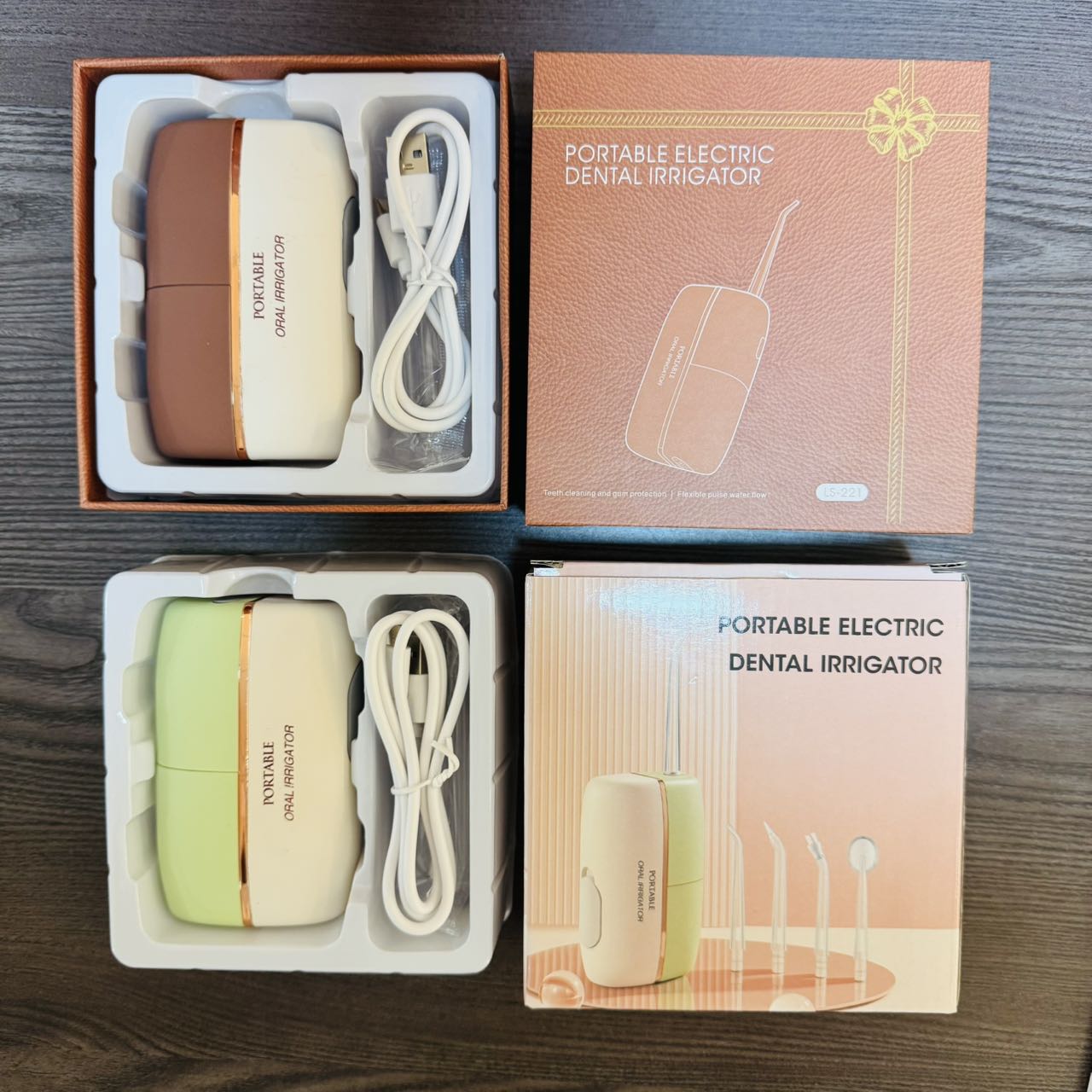 Portable water flosser, high appearance level, long-lasting electric water flosser, dental instrument, oral cleaning and care set Application Scenario