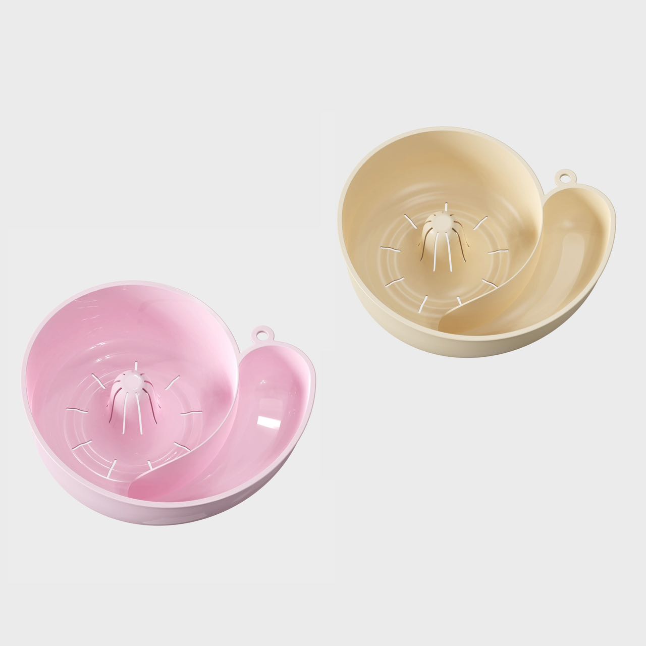 Snail draining basket, a cute cartoon-shaped draining basin for home use, a fruit basin, and a fully automatic fruit washing draining basket Item Picture