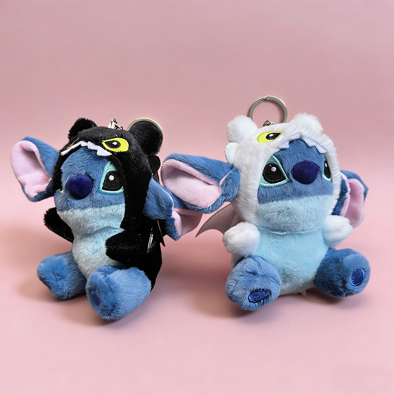 驯龙高手史迪仔动物毛绒玩具纪念品玩偶卡通周边挂件毛绒公仔挂件钥匙扣布偶挂件可爱装饰礼物夹娃娃机厂家直销