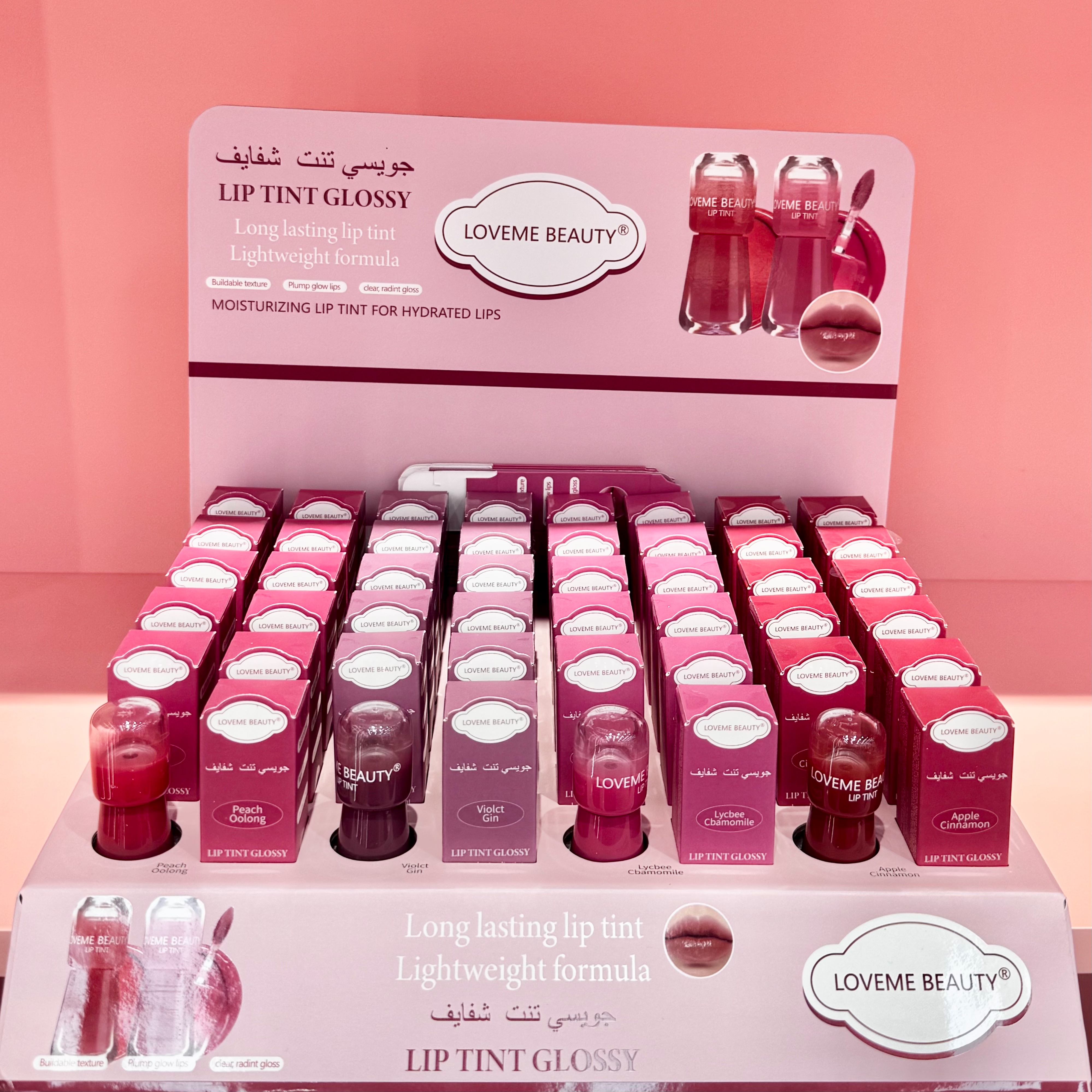 Tinte de labios hidratado para labios hidratados -Loveme Beauty water-long labial esmalte