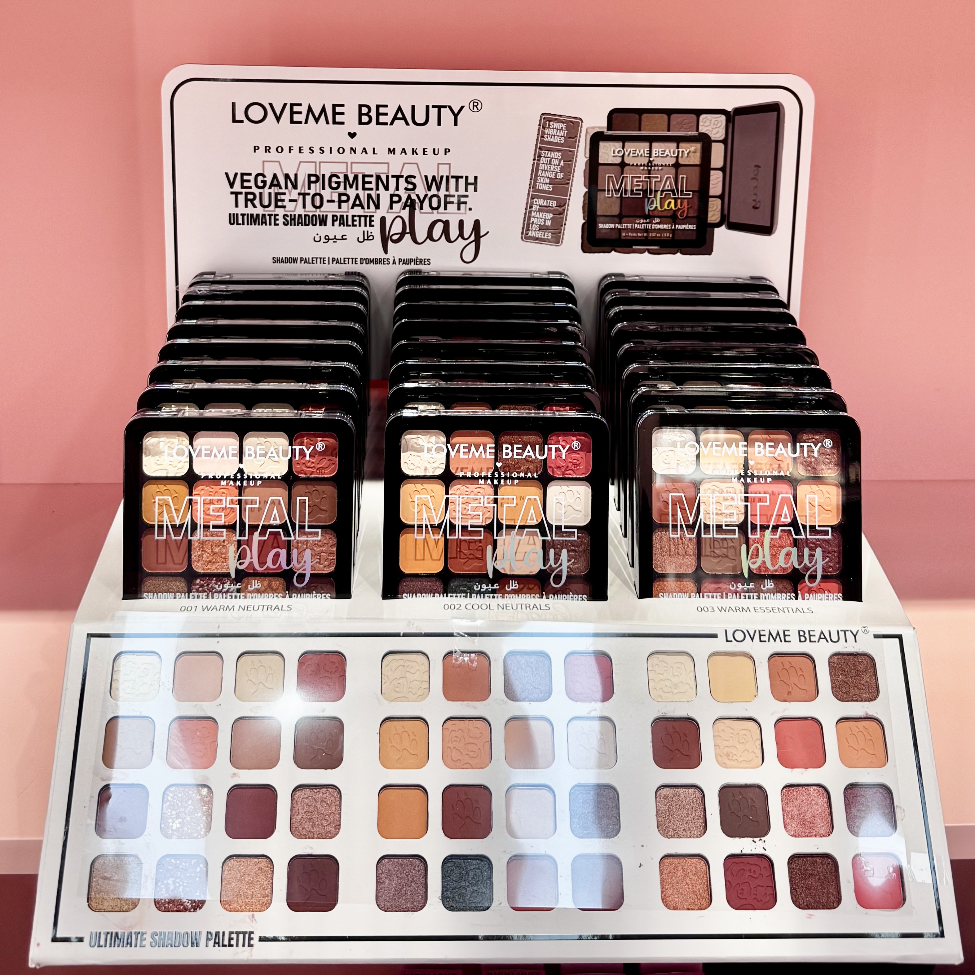 High Pigmented Matte&Shimmer Eyeshadow Palette-Loveme Beauty