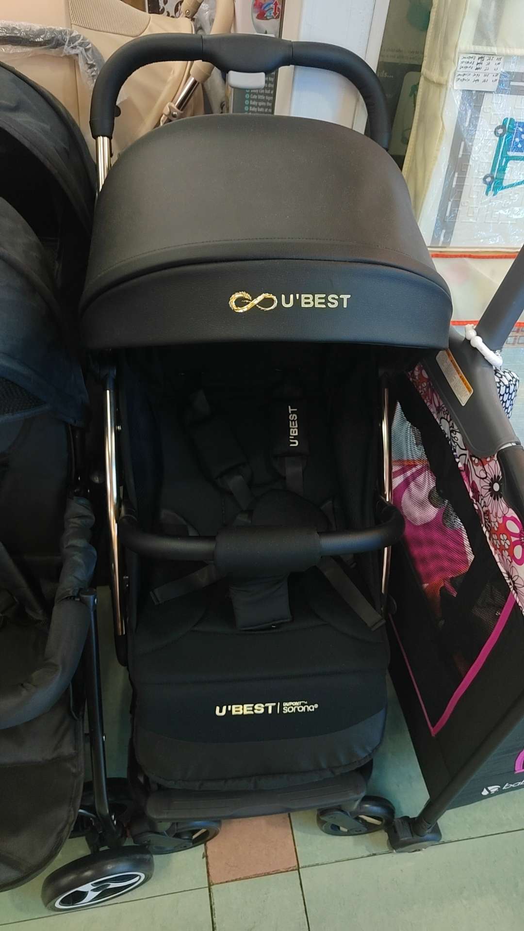 Ubes portable stroller, pocket stroller, baby stroller