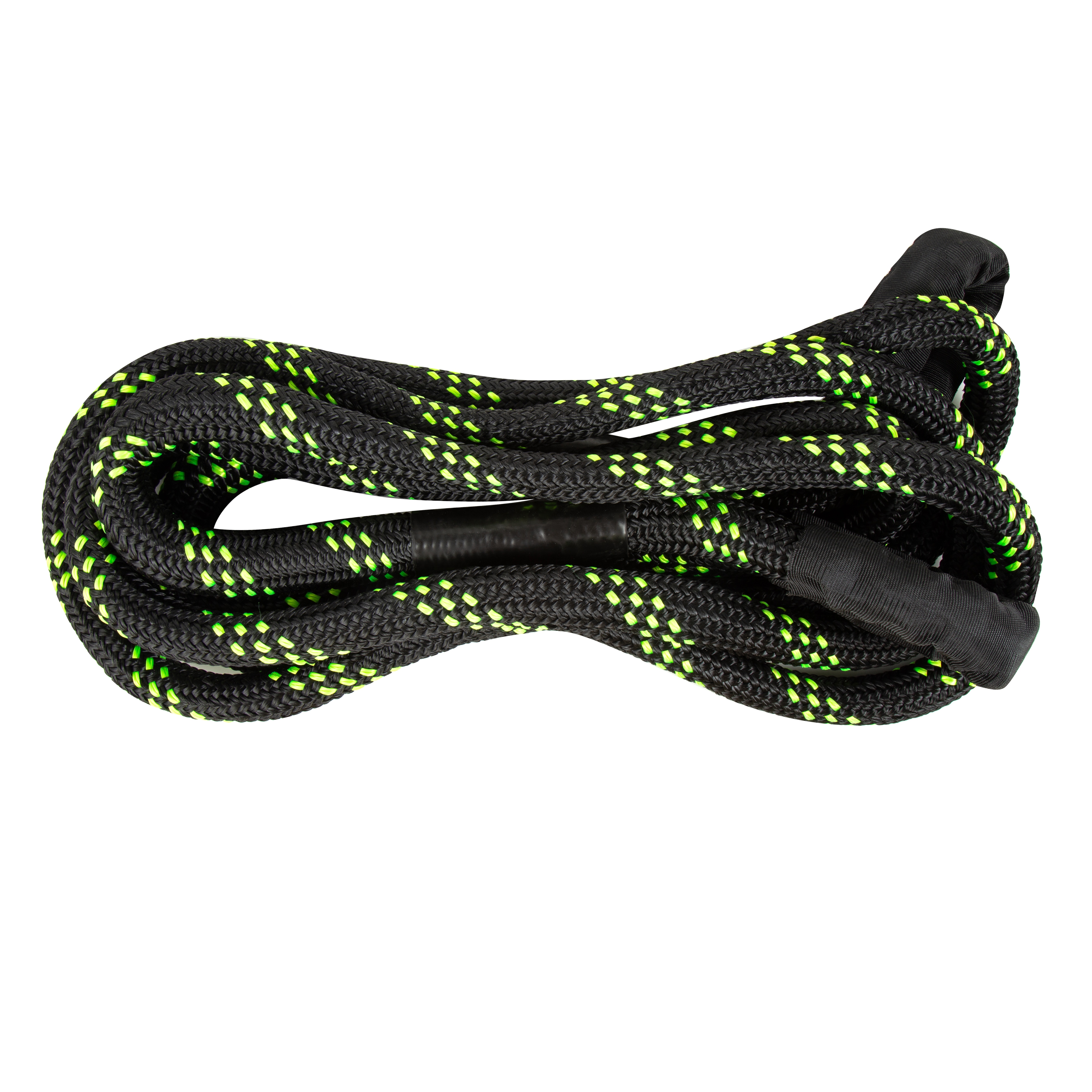 High-strength tow rope, special for off-road vehicles, emergency rescue rope, thickened and widened, wear-resistant and tensile-resistant, anti-breakage, high load-bearing capacity, nylon braided, powerful towing rope, essential for outdoor off-road use, car rescue details Picture
