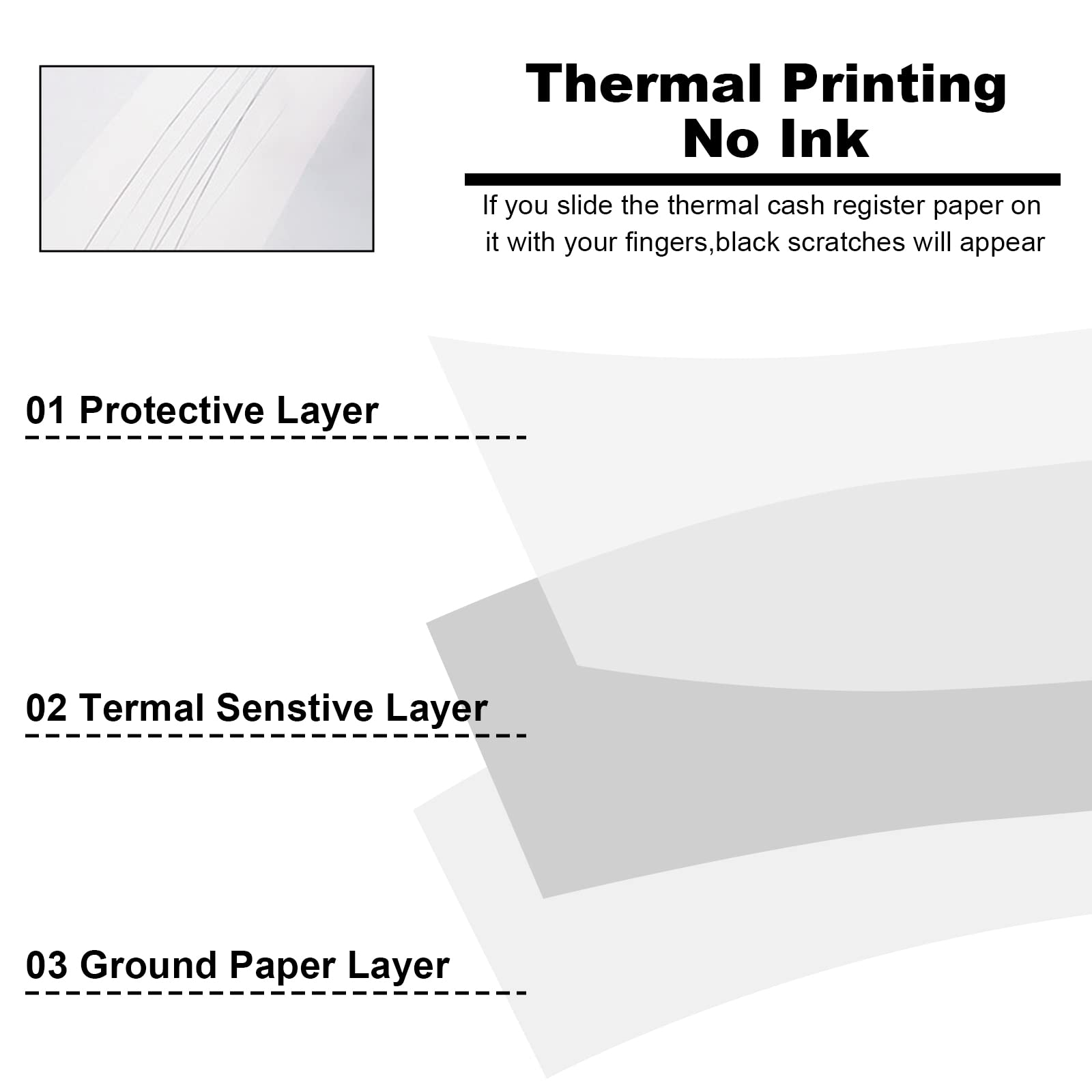 Thermal Paper cash register paper, printing paper, supermarket cash register paper, receipt paper, thermal paper cash register paper Application Scenario