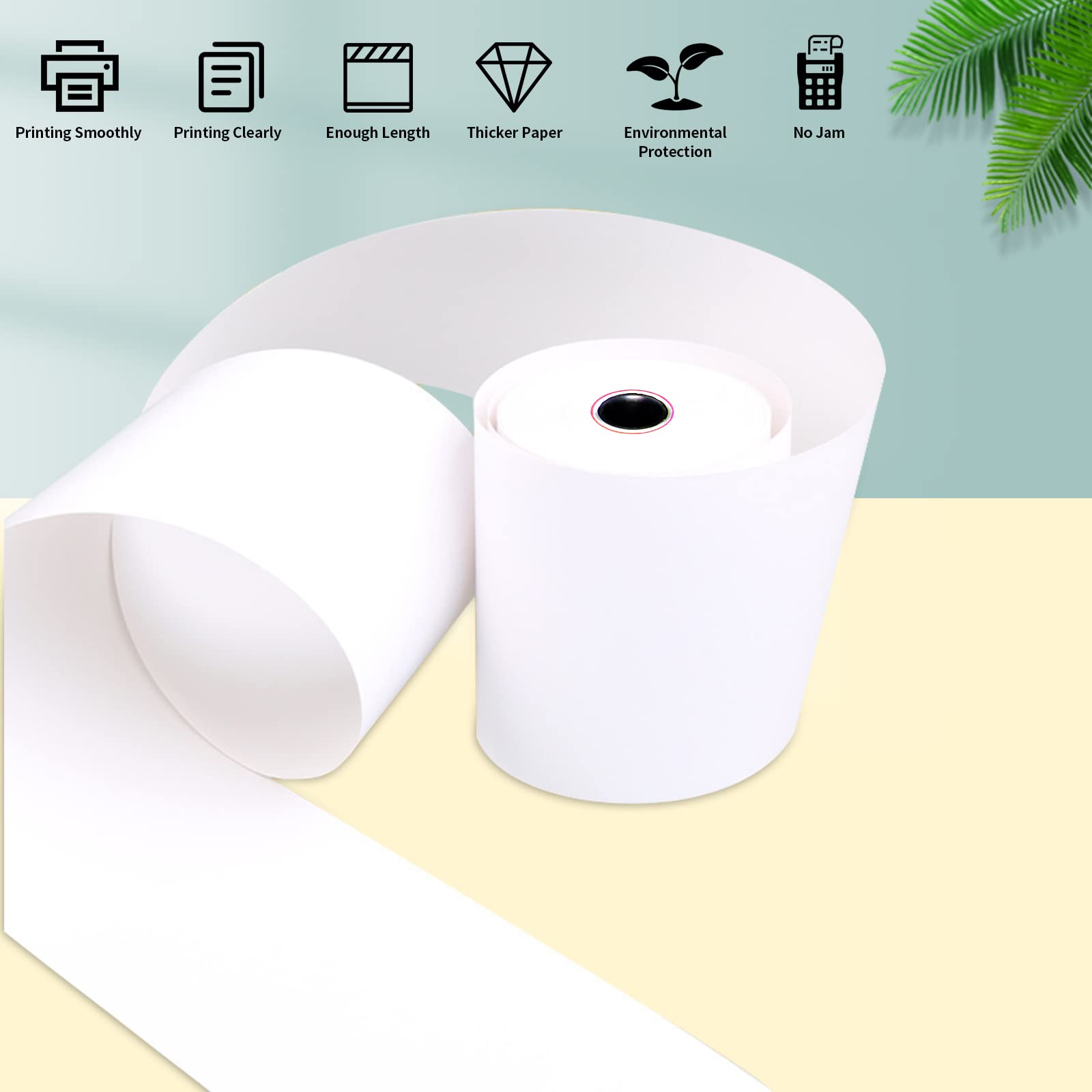 Thermal Paper cash register paper, printing paper, supermarket cash register paper, receipt paper, thermal paper cash register paper Specification drawing