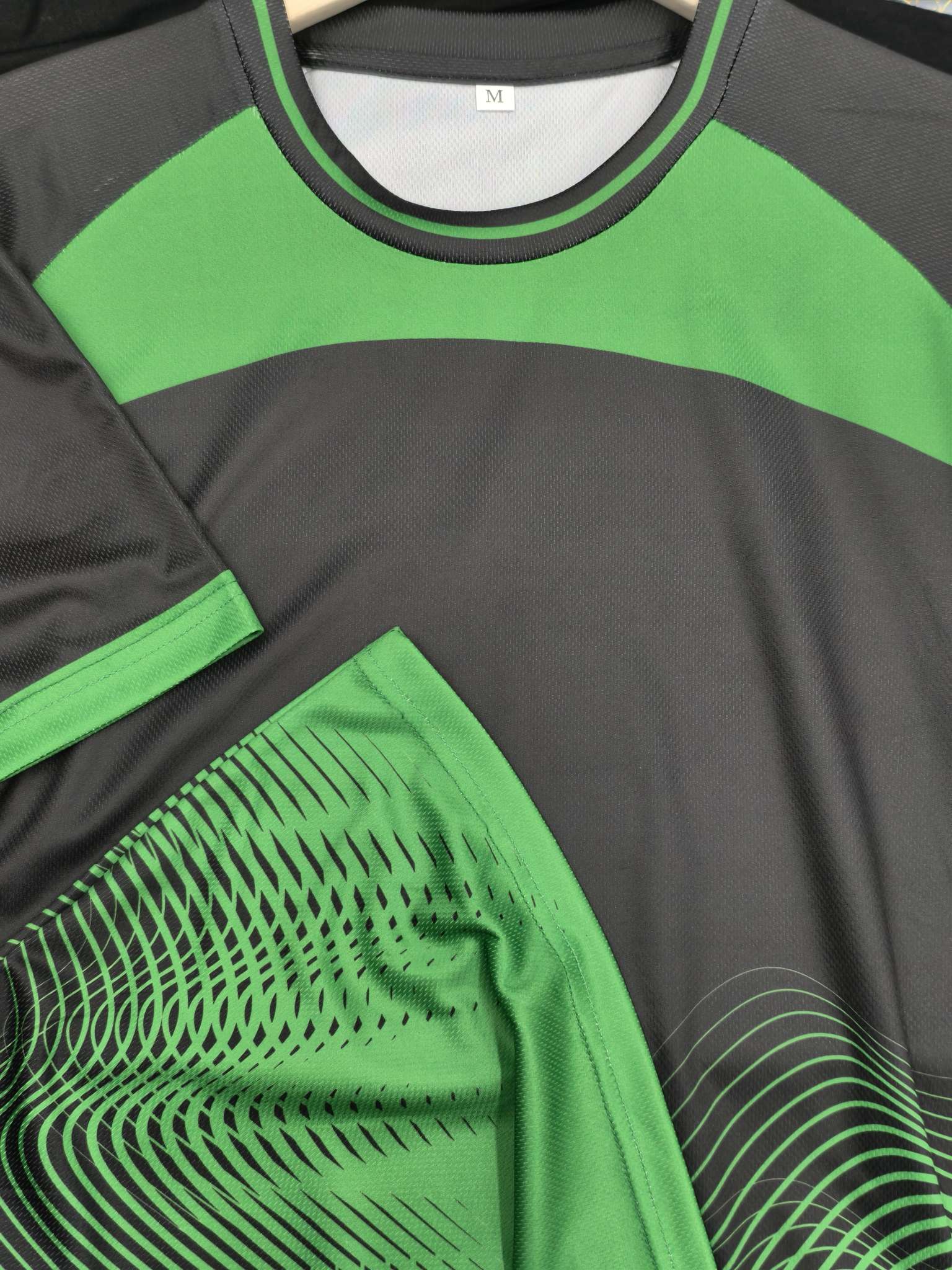 Cross-border football jerseys, high-grade mesh breathable fabric, full-body printed sportswear, breathable and sweat-absorbing professional sports football jerseys, high-elasticity breathable and comfortable football jerseys, custom-made World Cup jerseys, Mexico and Argentina team jerseys, football jerseys detail image 18