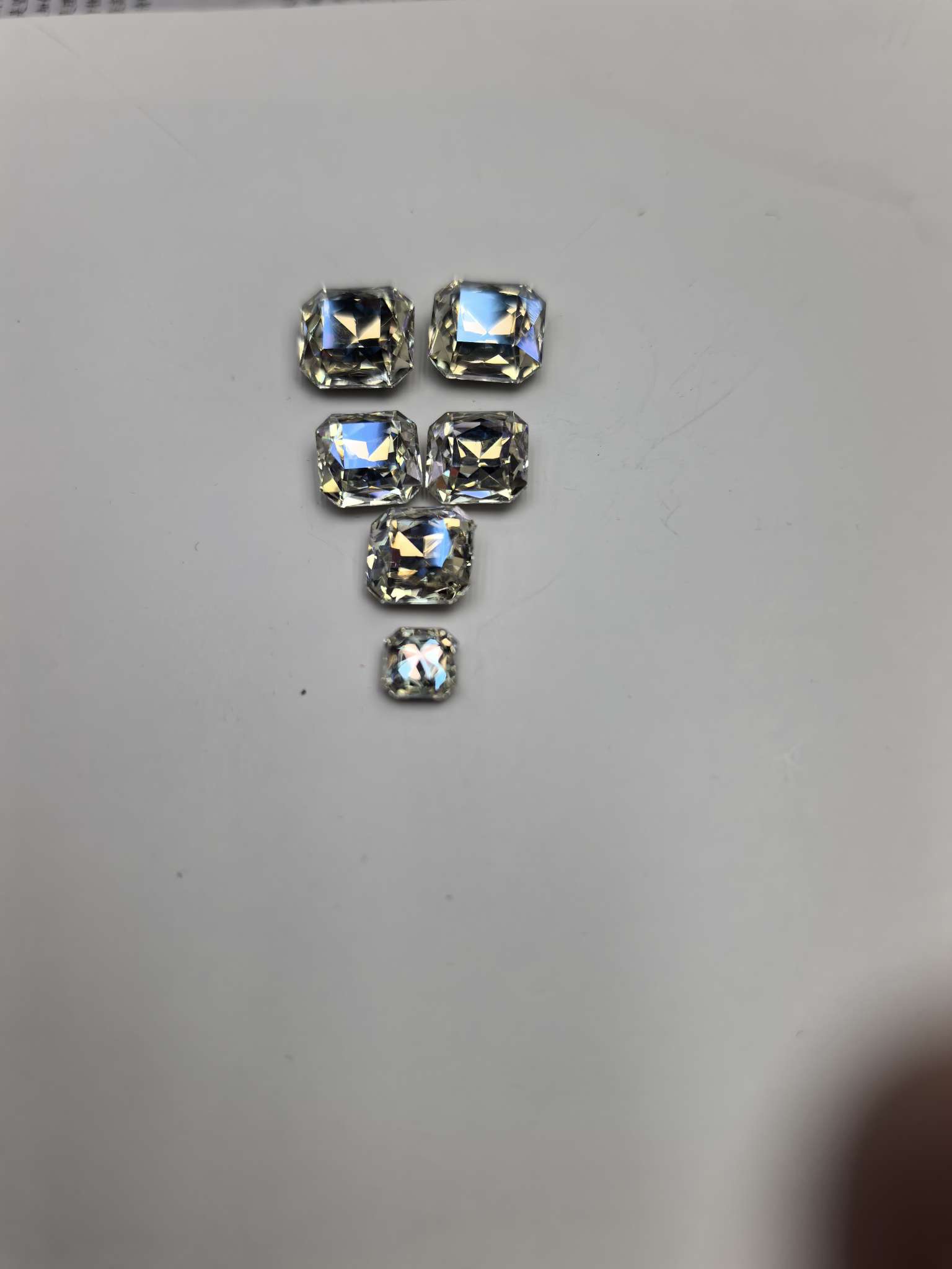 锦利水晶闪烁白系列007型号14正方八角