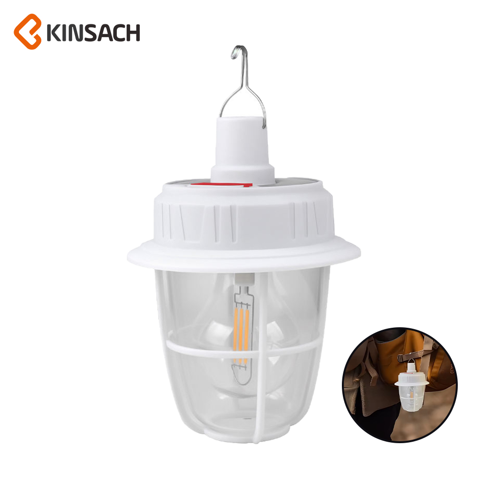 Kinsach户外太阳能充电帐篷灯户外照明可悬挂灯