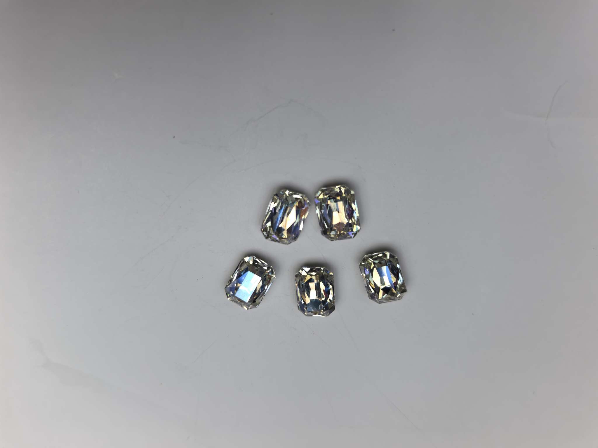 锦利水晶闪烁白系列008型号是10*14长方八角