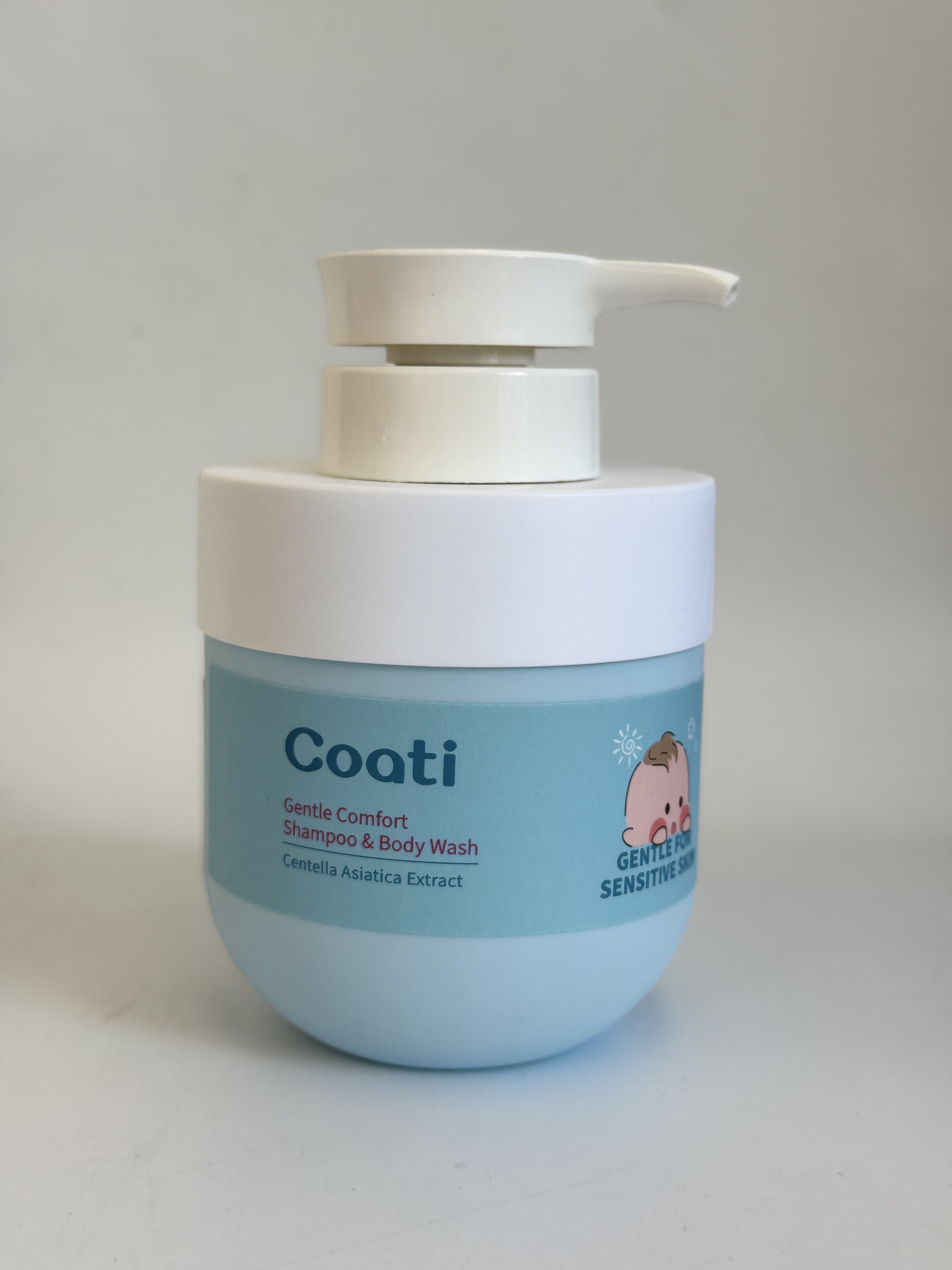 Coati Gentle Comfort Shampoo & Body Baby Shampoo & Body Wash Children Care Sea Buckthorn Fruit Shampoo & Body Wash 2 in One