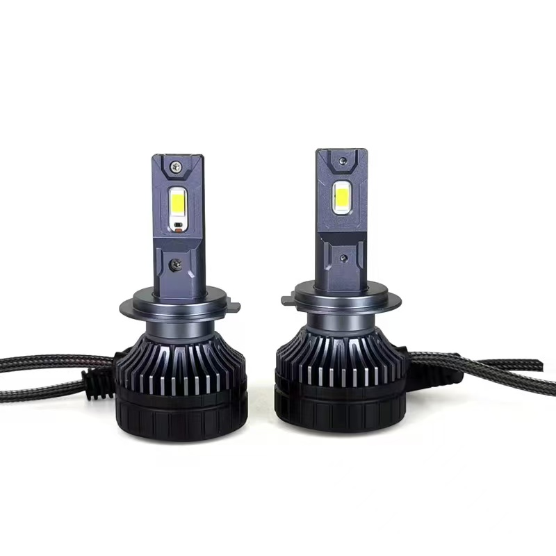 The car headlights are equipped with dual copper tubes, H7 LED, 85W ultra-bright laser headlights, and H4 high and low beam integrated 9005 bulbs pic 9
