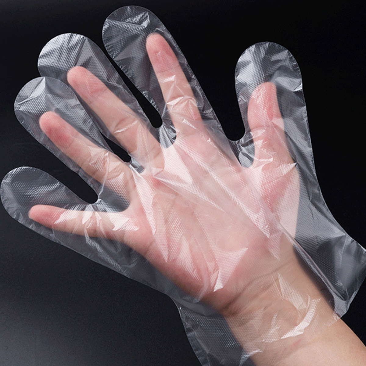 一次性防护手套实物图