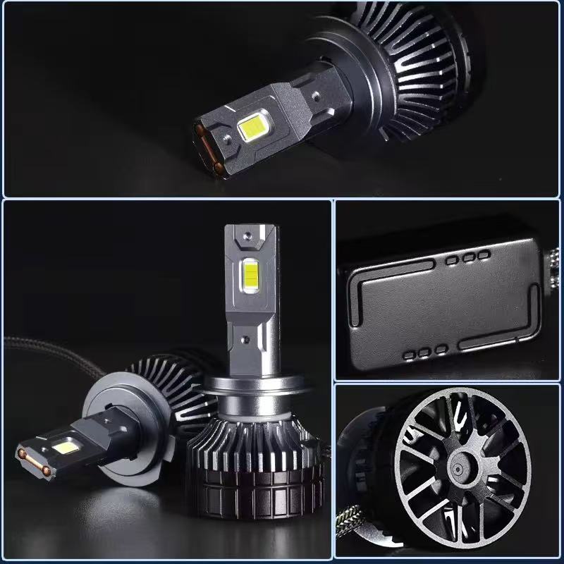 The car headlights are equipped with dual copper tubes, H7 LED, 85W ultra-bright laser headlights, and H4 high and low beam integrated 9005 bulbs Application Scenario