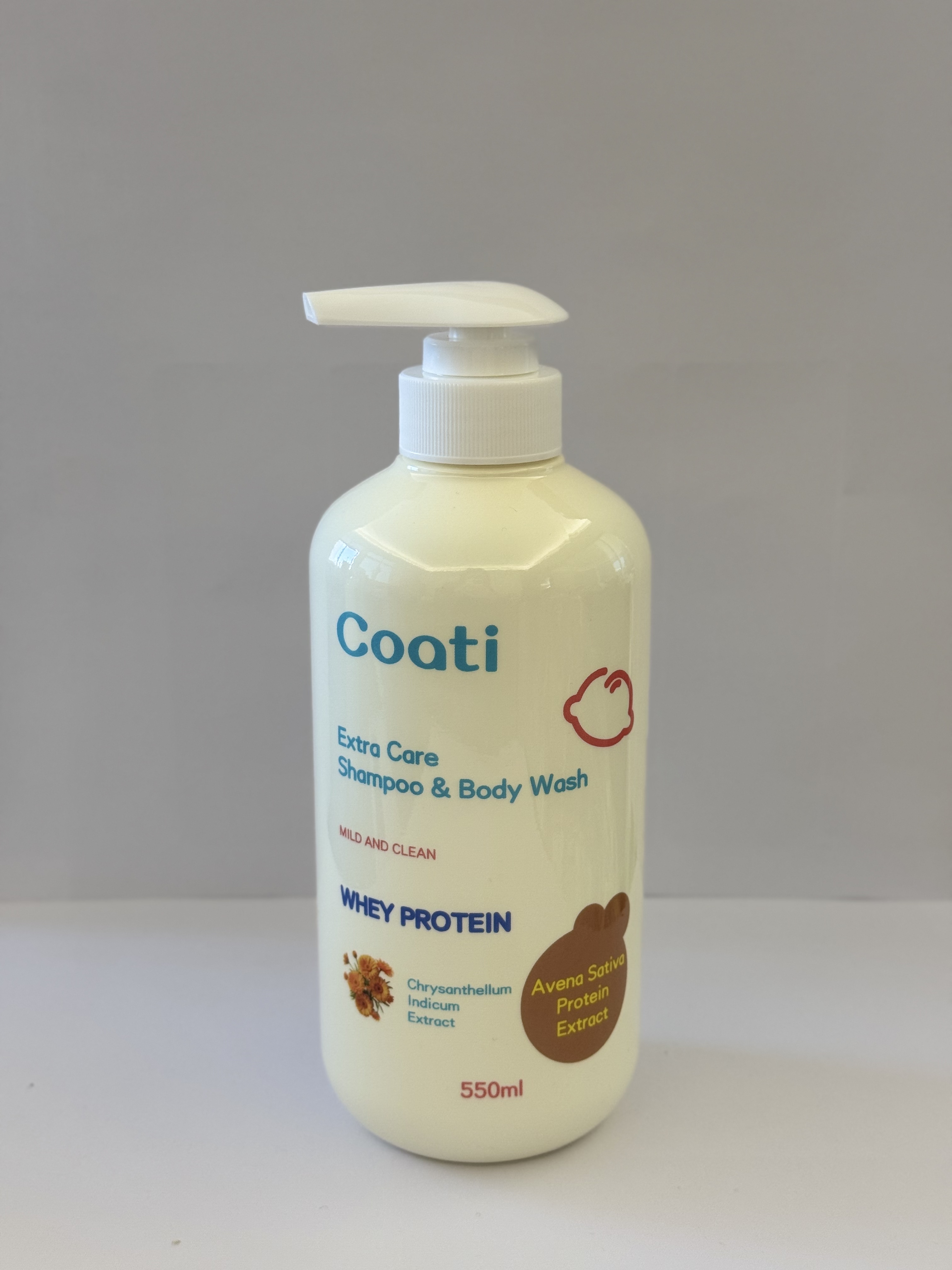 Coati baby shampoo, body Wash, and hair care products: Gentle dandruff Removal, smooth and moisturizing. Wholesale of children's hair care products with honeysuckle extract