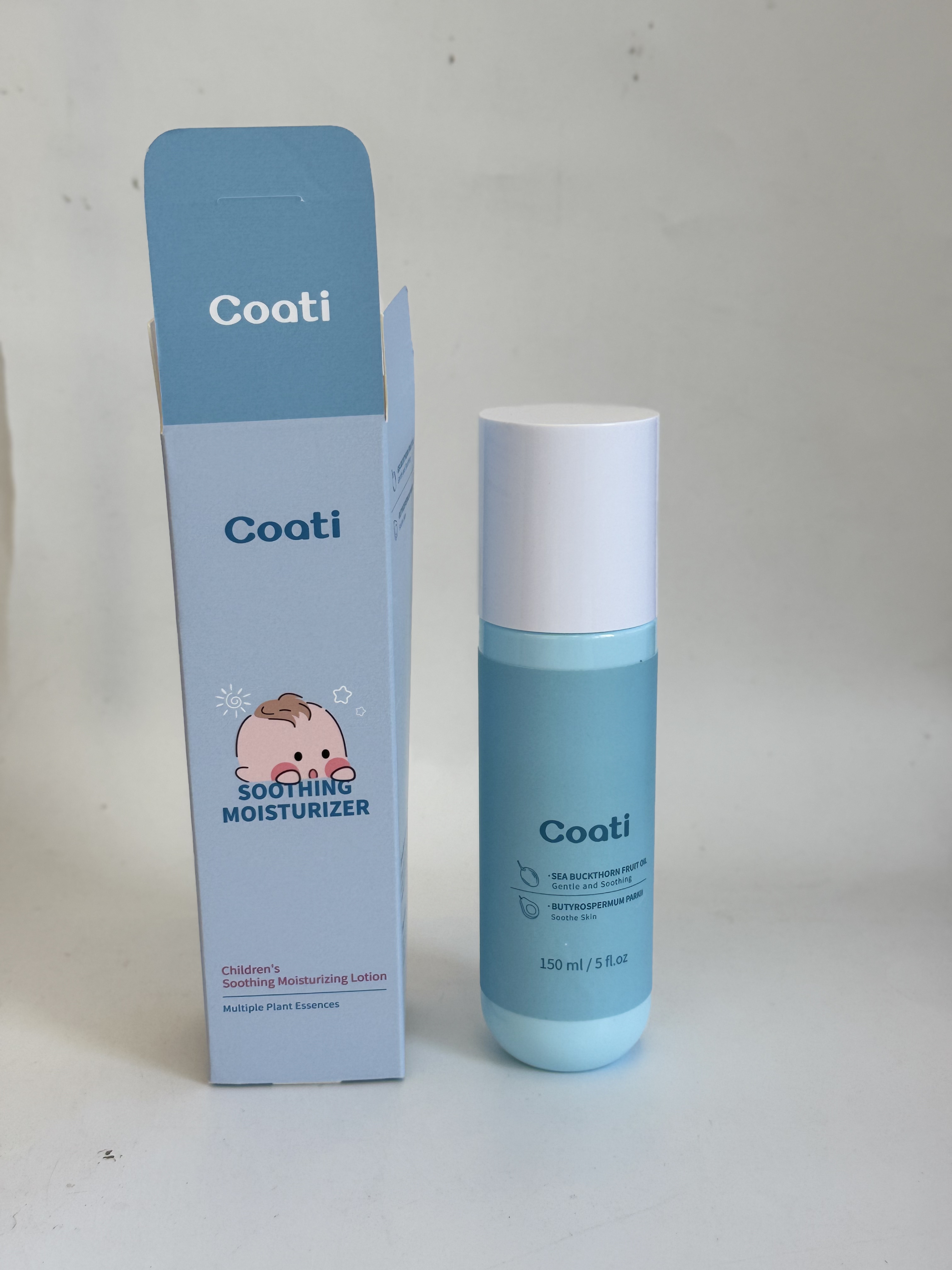 Children 's Soothing Moisturizing Lotion Coati Bottle Shampoo 150ml Soothing Moisturizing Lotion Soothing Moisturizing Lotion details Picture